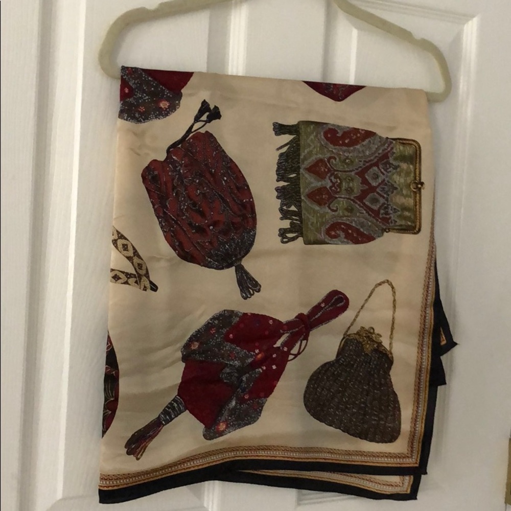 Metropolitan Museum of Art vintage scarf NWOT